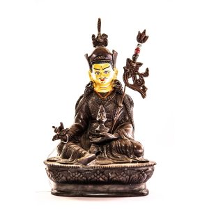 Estatue de Oro Dorado Padma sambhava 22 cm