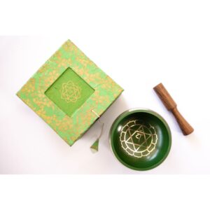 Cuenco Verde 9.5 cm (Chakra del Corazón)
