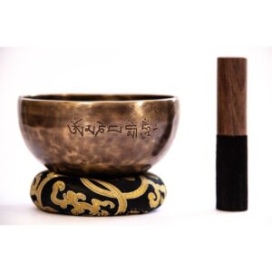 Cuenco de Nepal Fullmoon 16 Cm Con Cojin Y Palito
