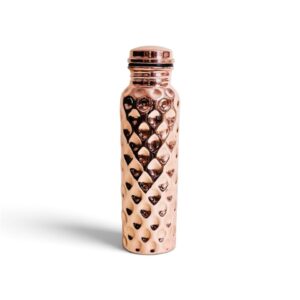 Botella De Agua De Cobre Diamante